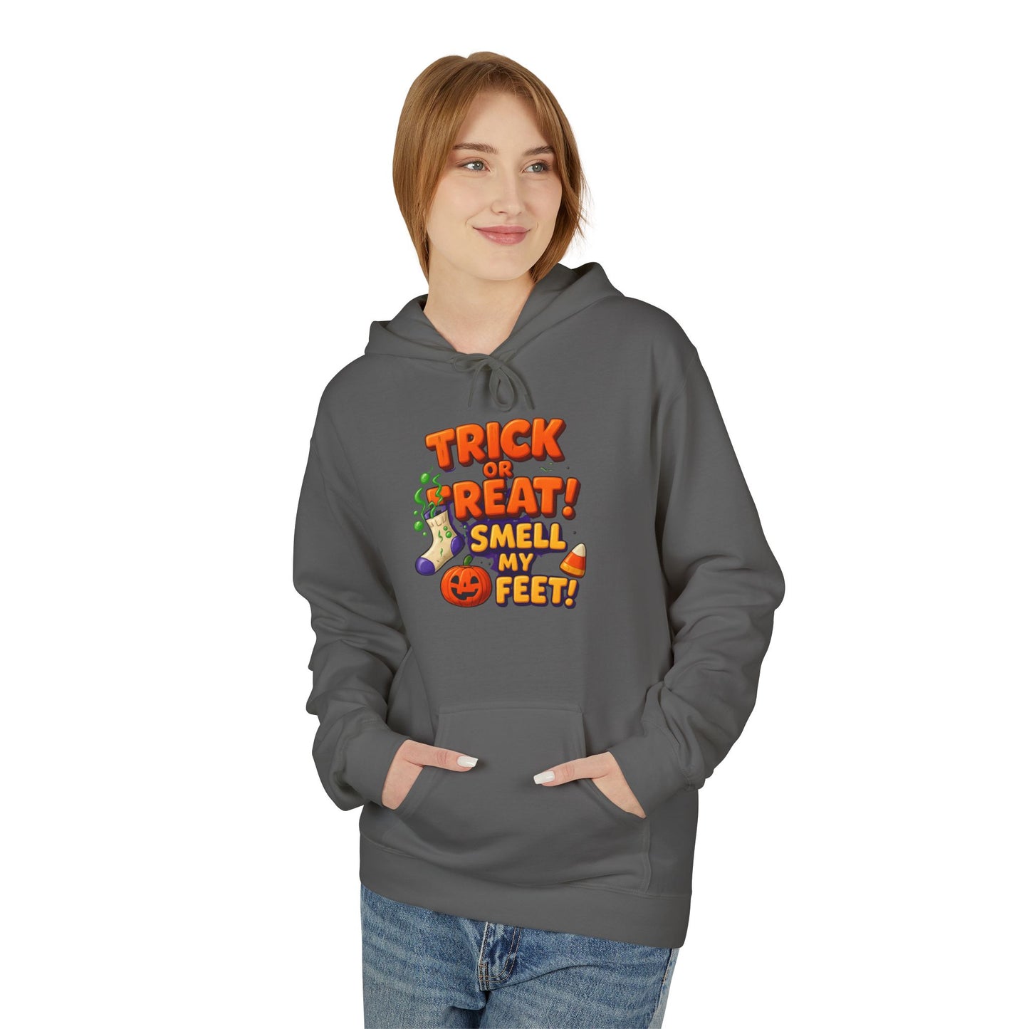 Trick or Treat, Smell my Feet Men's Hoodie