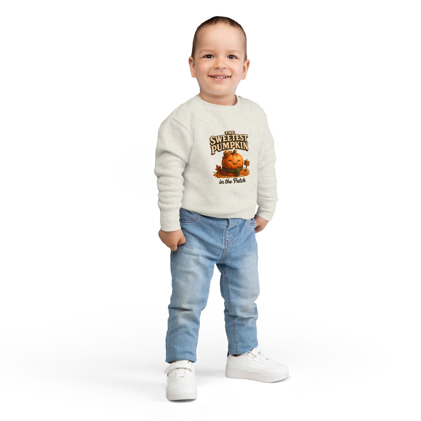 The Sweetest Pumpkin in The Patch Toddler Sweatshirt