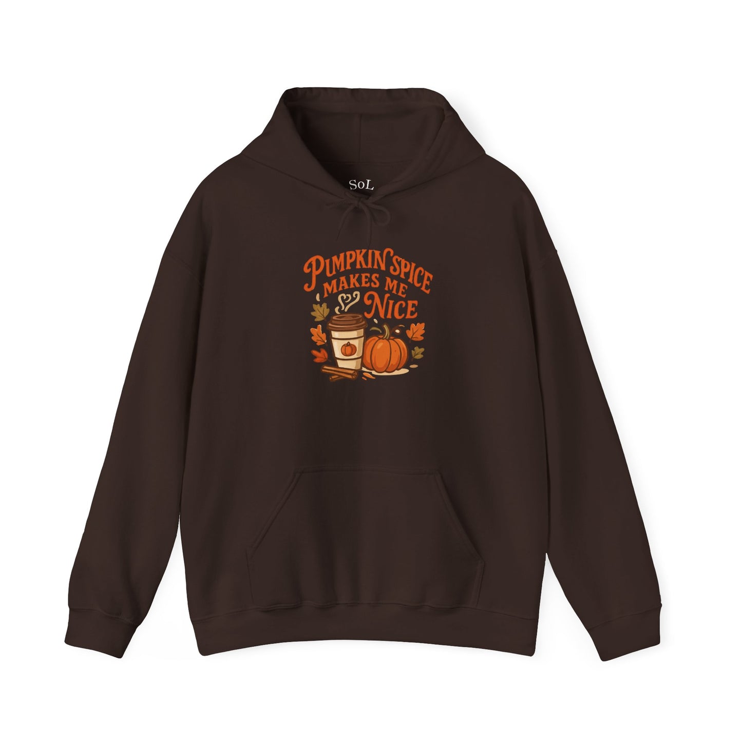 Pumpkin Spice Makes Me Nice Hoodie