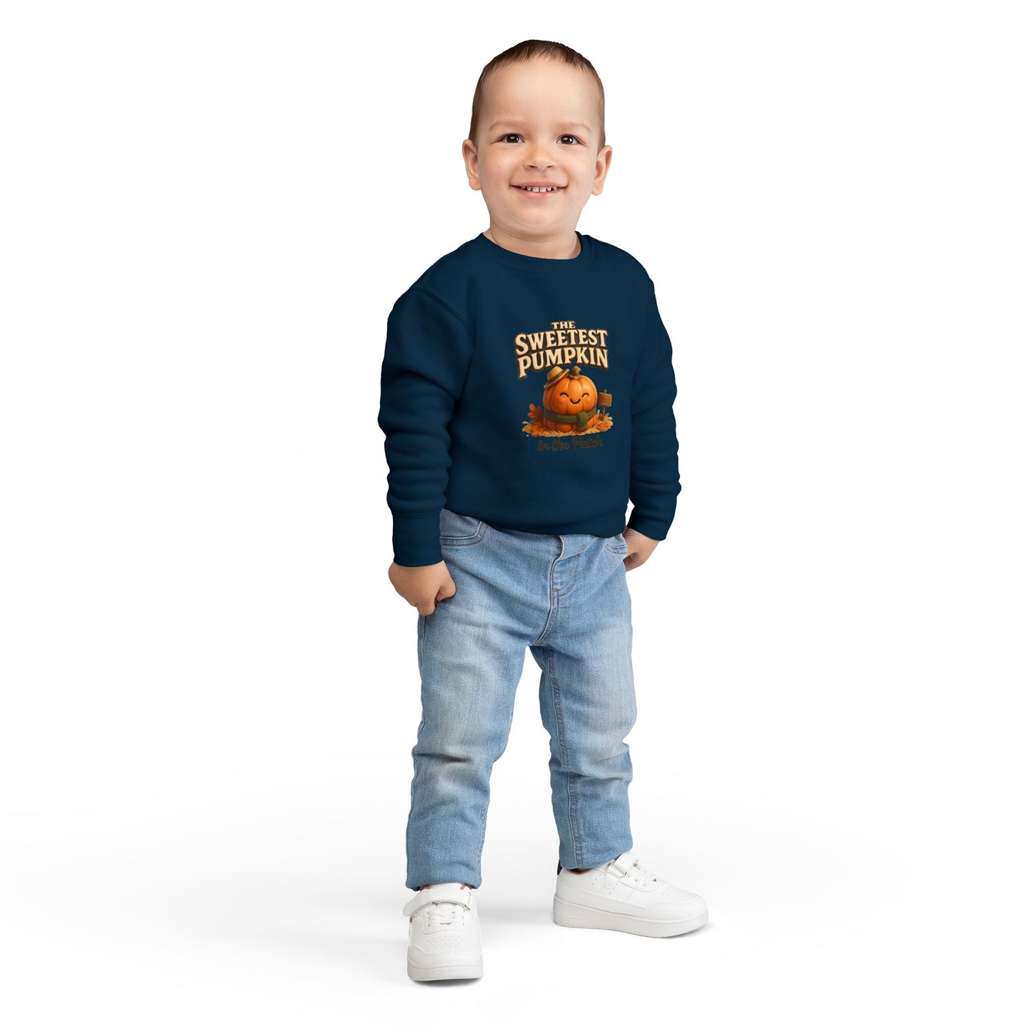 The Sweetest Pumpkin in The Patch Toddler Sweatshirt