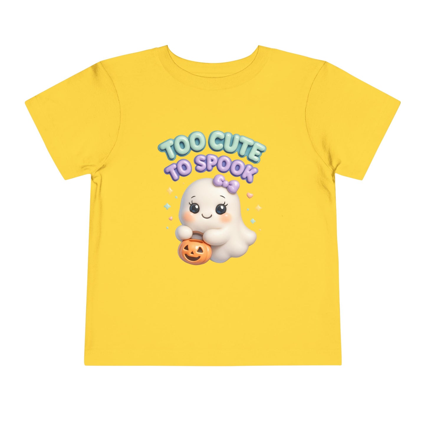 Too Cute to Spook Toddler Short Sleeve Tee