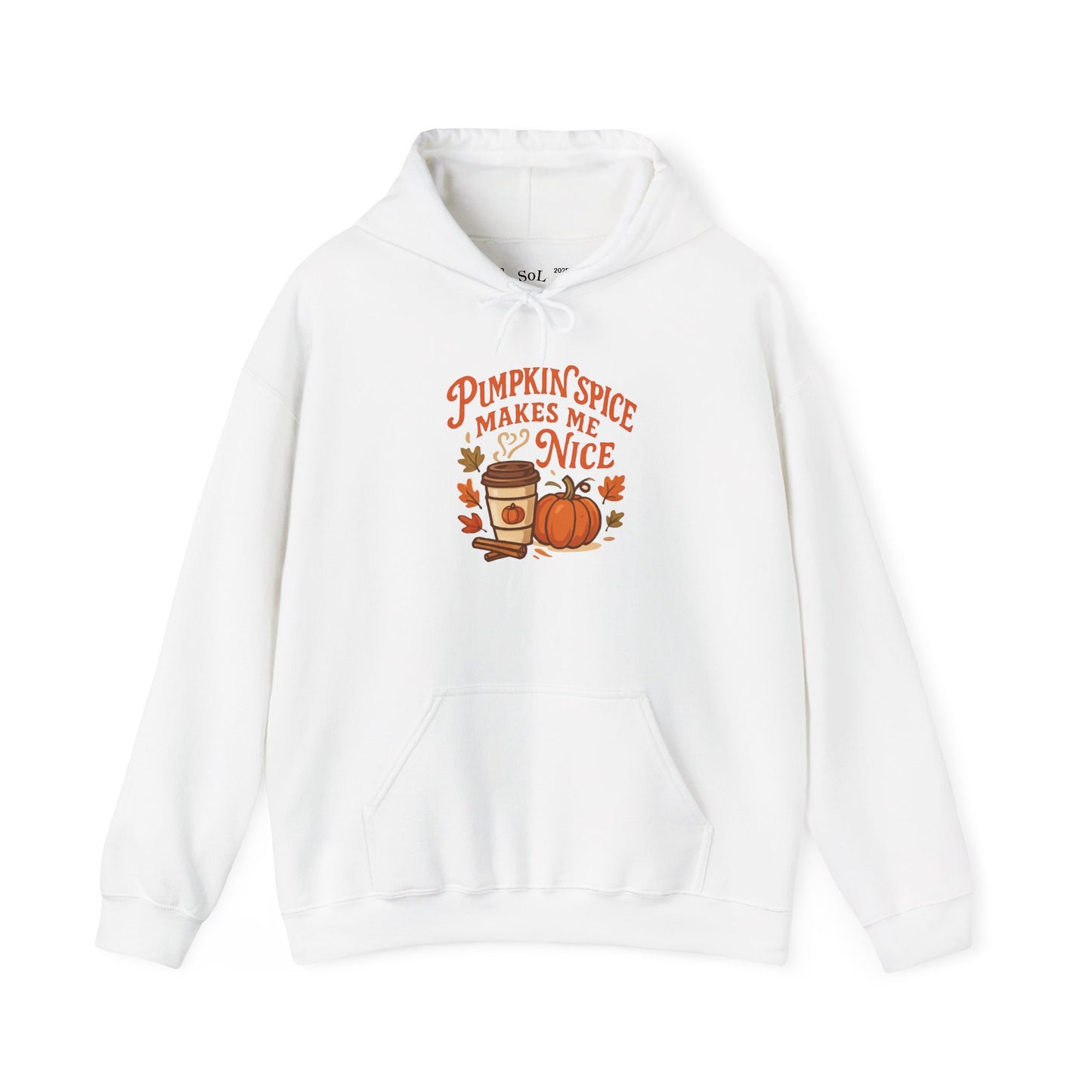Pumpkin Spice Makes Me Nice Hoodie