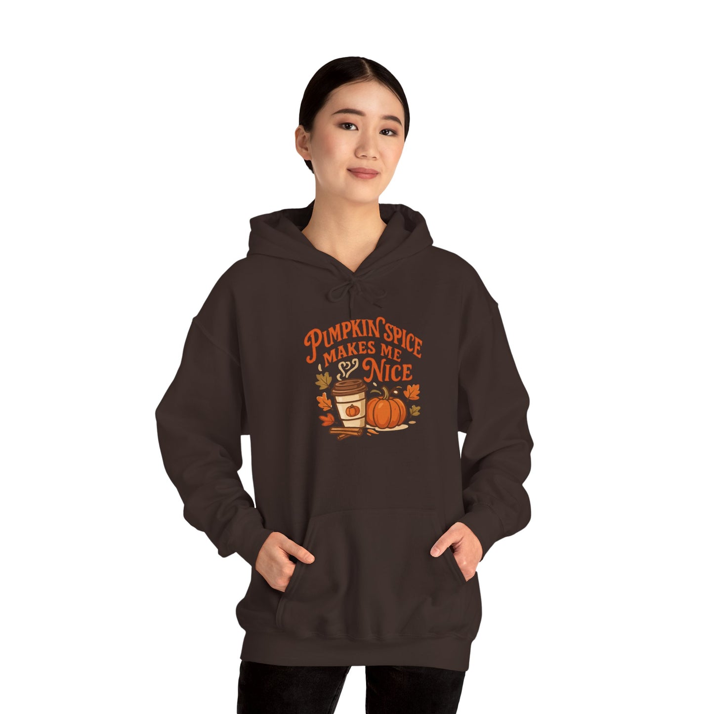 Pumpkin Spice Makes Me Nice Hoodie