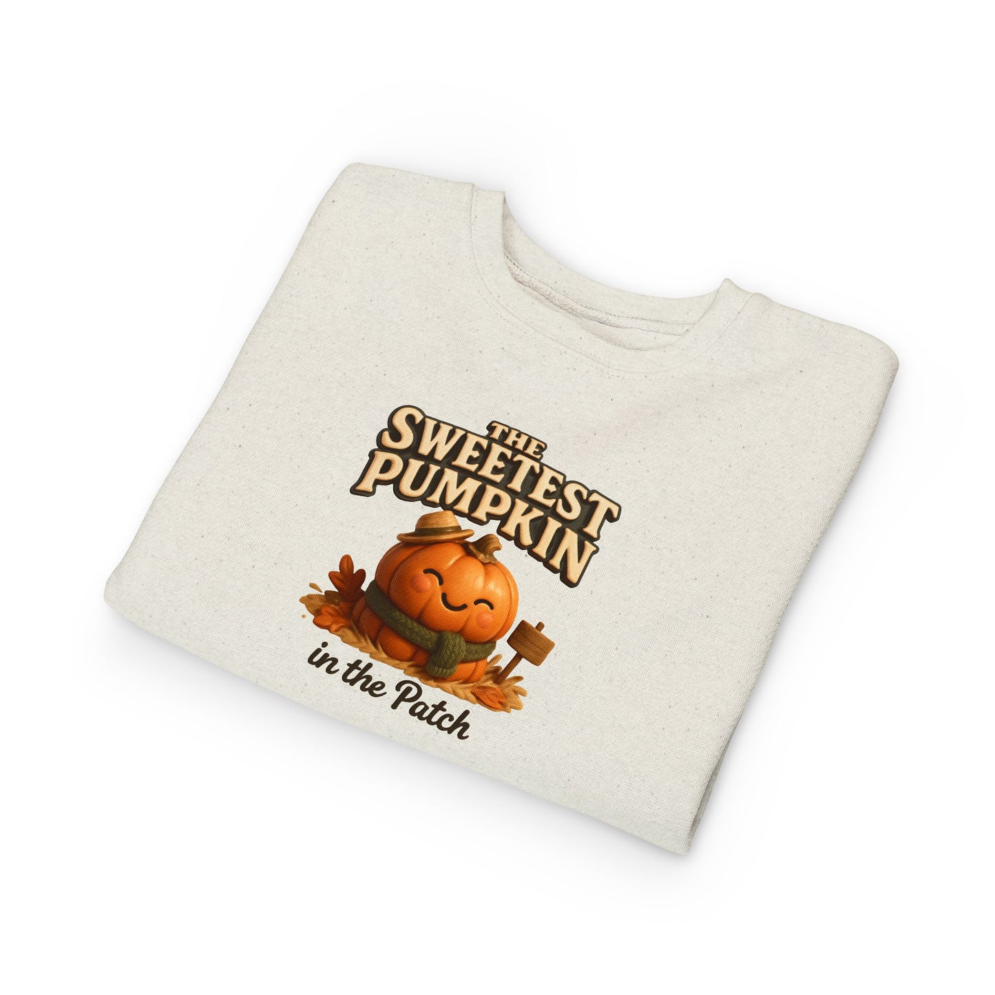 The Sweetest Pumpkin in The Patch Toddler Sweatshirt