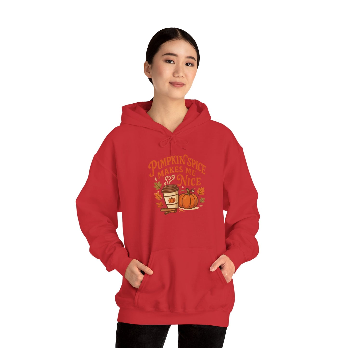 Pumpkin Spice Makes Me Nice Hoodie