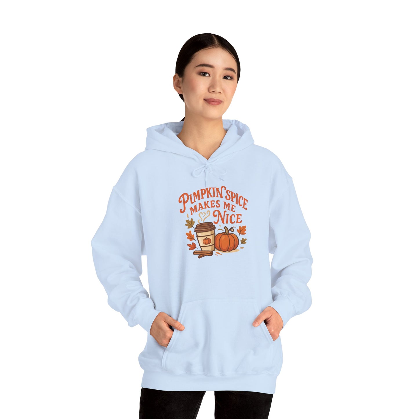 Pumpkin Spice Makes Me Nice Hoodie
