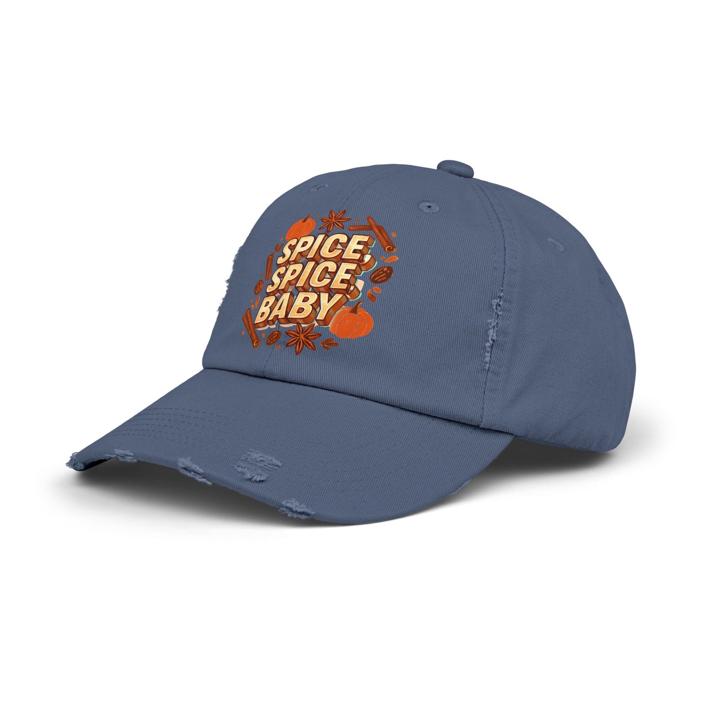 Spice Spice Baby Unisex Distressed Cap