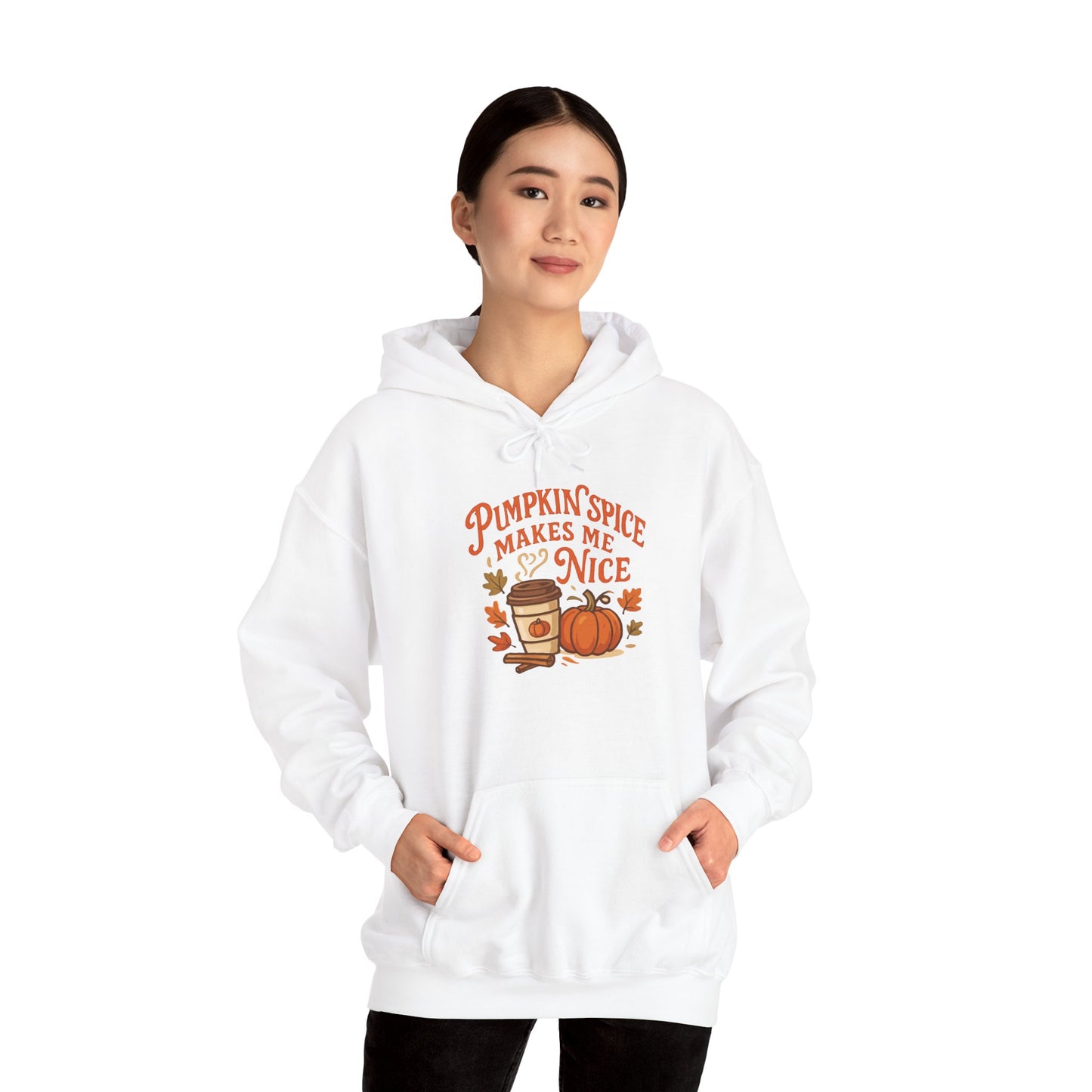Pumpkin Spice Makes Me Nice Hoodie