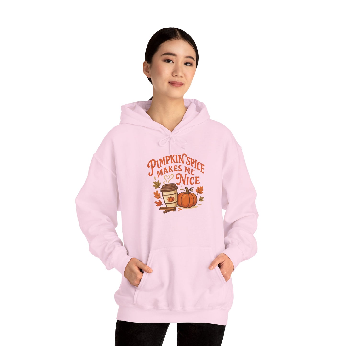Pumpkin Spice Makes Me Nice Hoodie