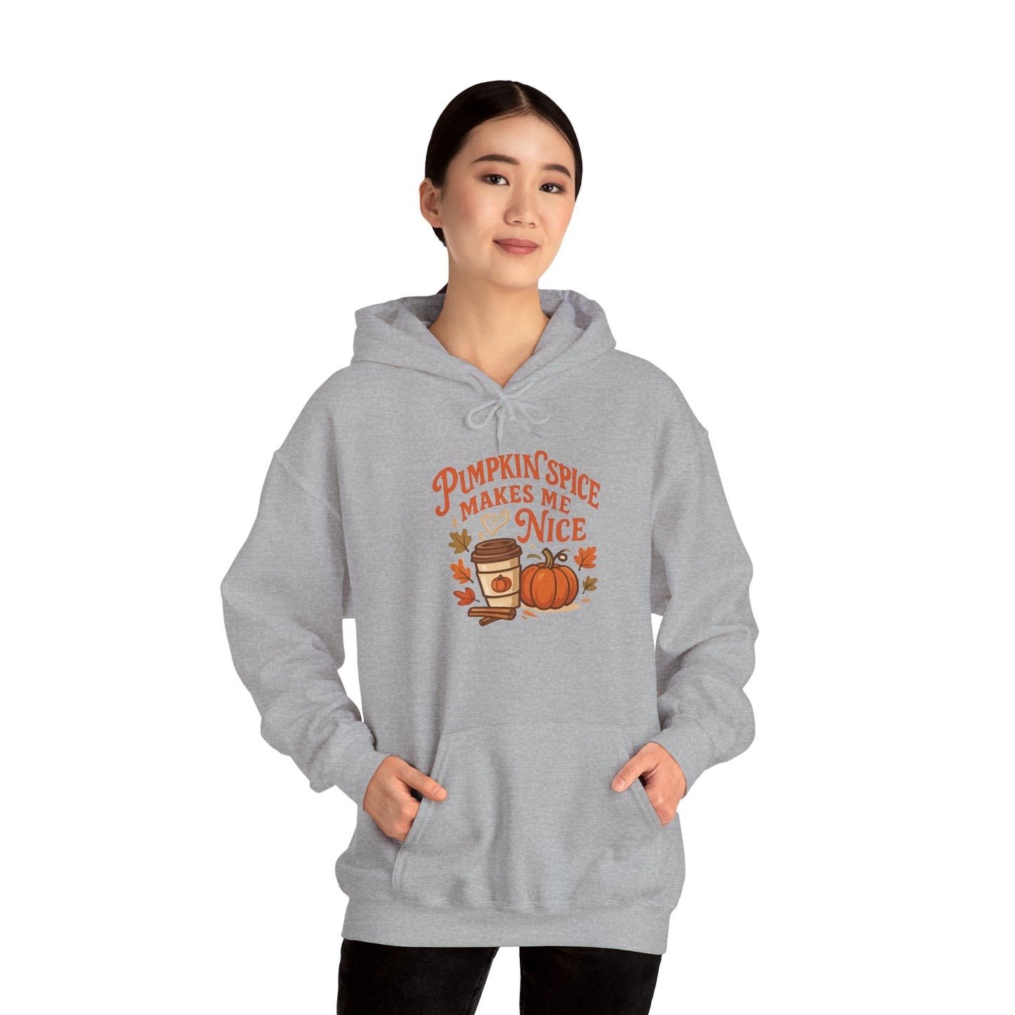 Pumpkin Spice Makes Me Nice Hoodie