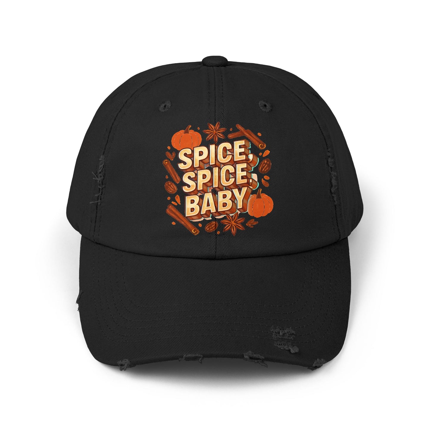 Spice Spice Baby Unisex Distressed Cap