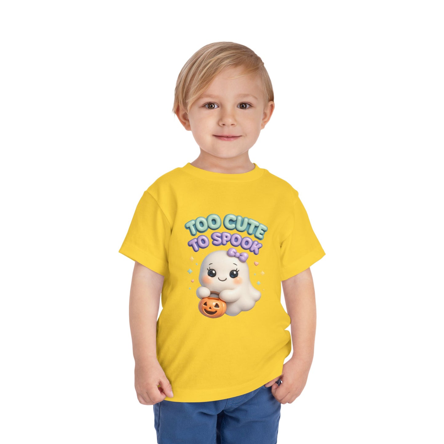 Too Cute to Spook Toddler Short Sleeve Tee