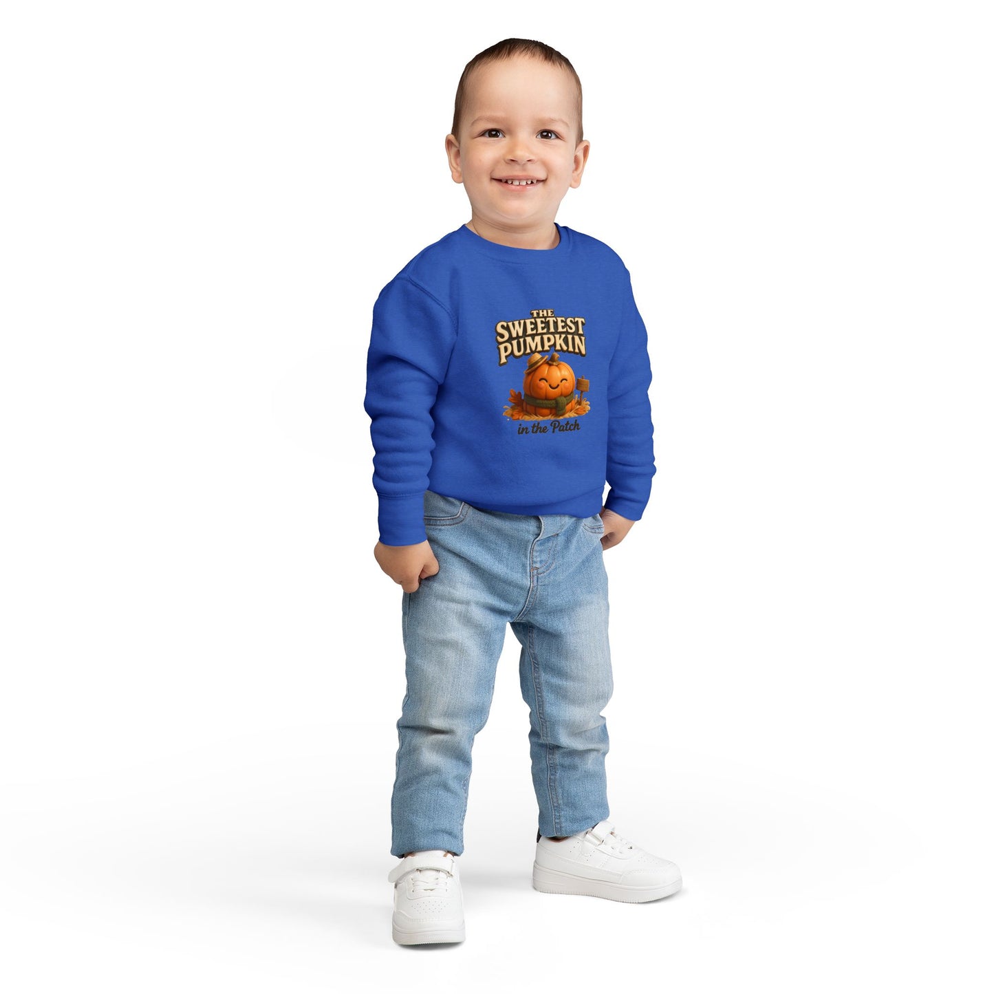 The Sweetest Pumpkin in The Patch Toddler Sweatshirt