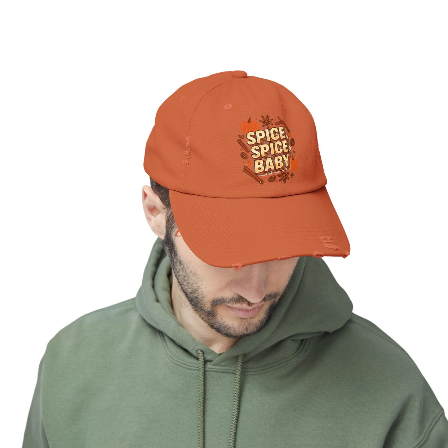 Spice Spice Baby Unisex Distressed Cap