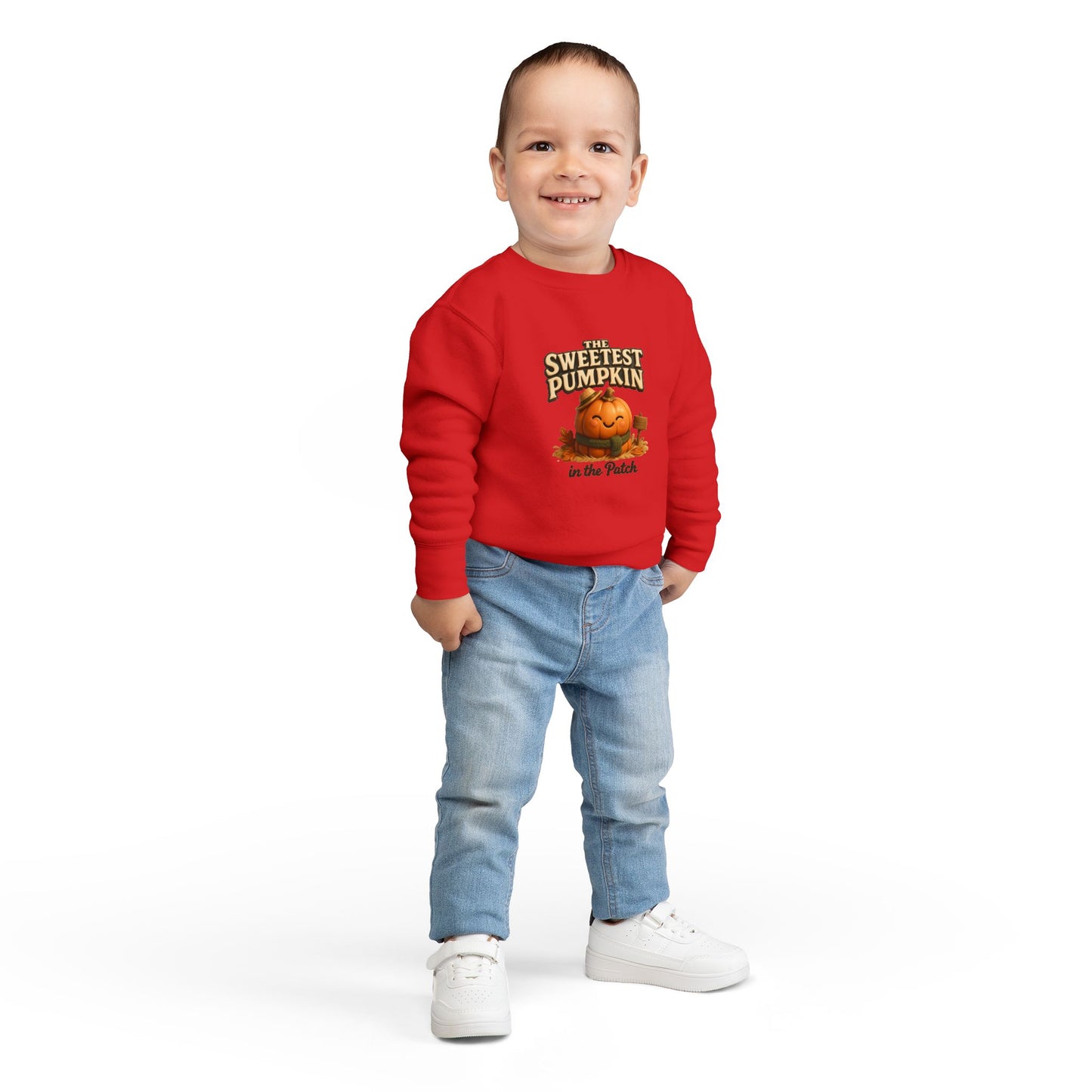 The Sweetest Pumpkin in The Patch Toddler Sweatshirt