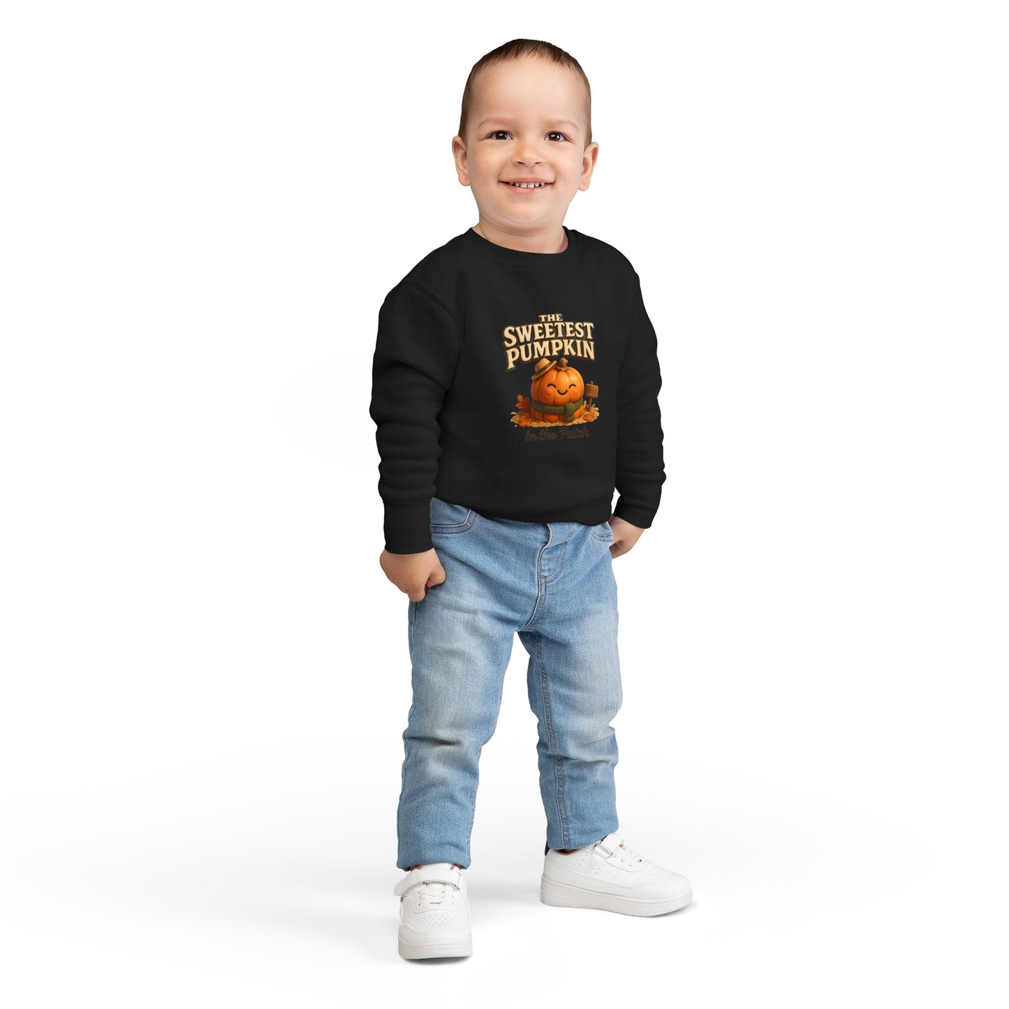 The Sweetest Pumpkin in The Patch Toddler Sweatshirt