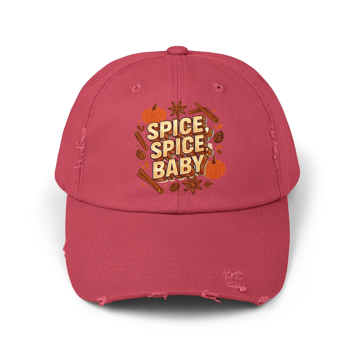 Spice Spice Baby Unisex Distressed Cap