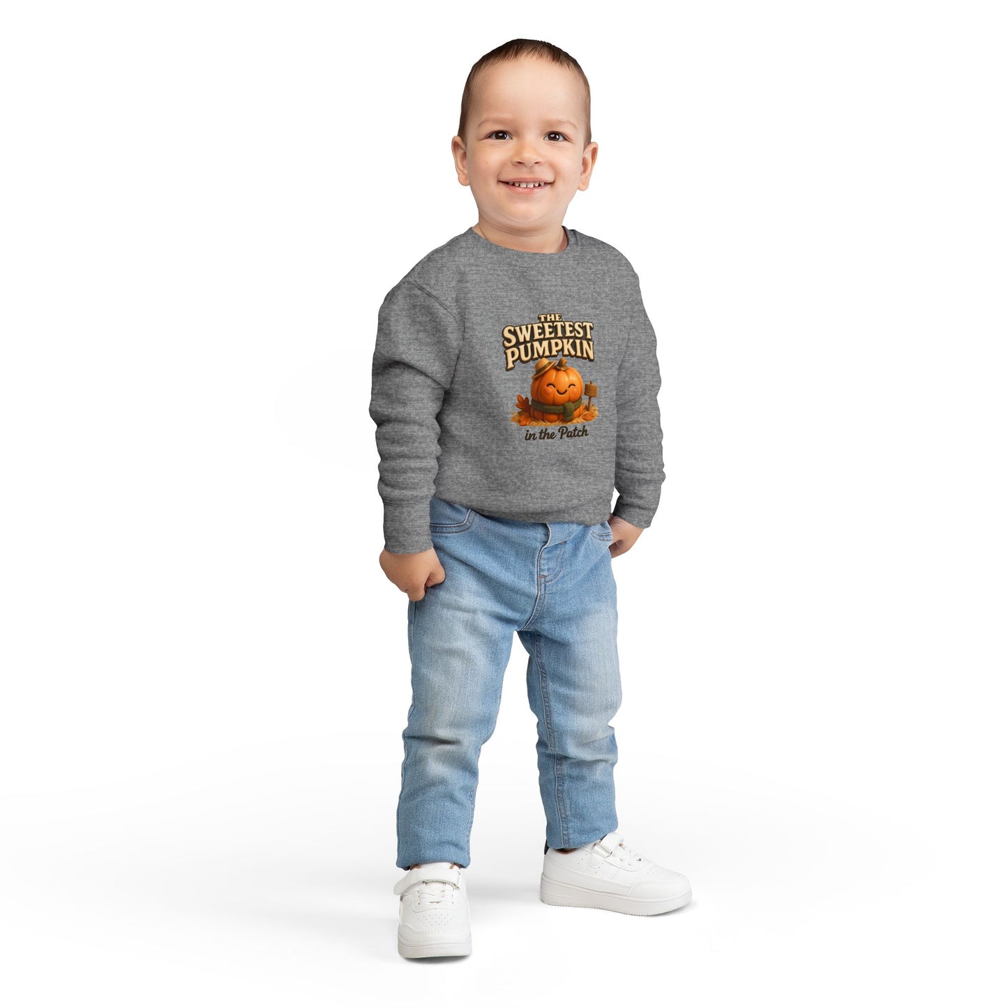 The Sweetest Pumpkin in The Patch Toddler Sweatshirt