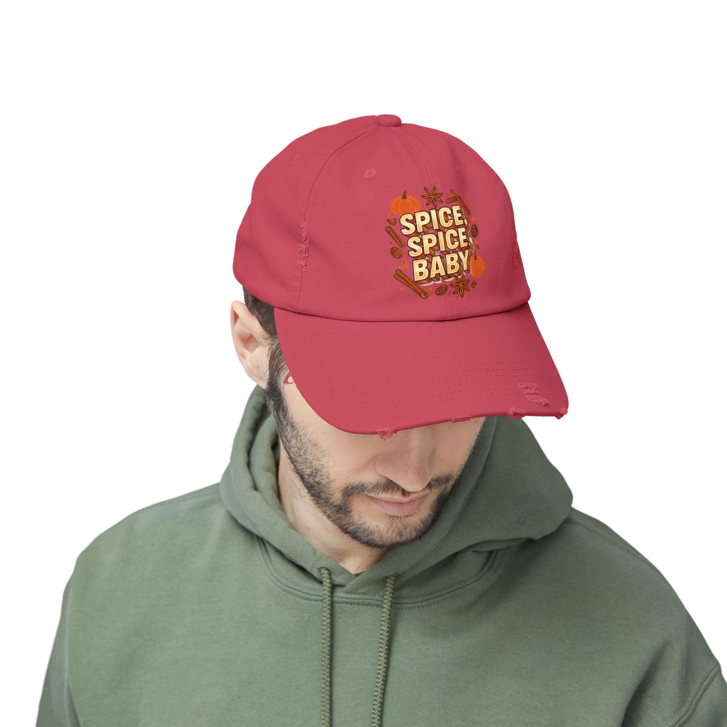 Spice Spice Baby Unisex Distressed Cap