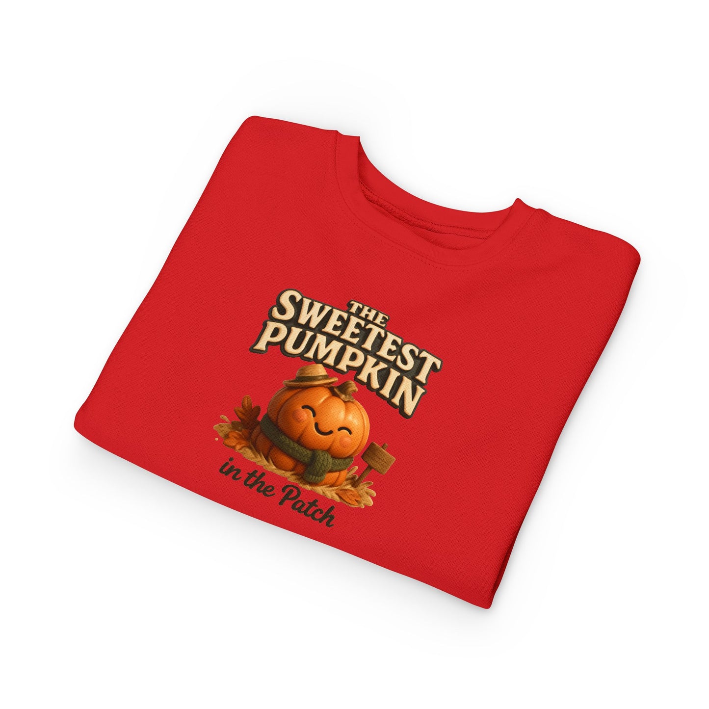 The Sweetest Pumpkin in The Patch Toddler Sweatshirt