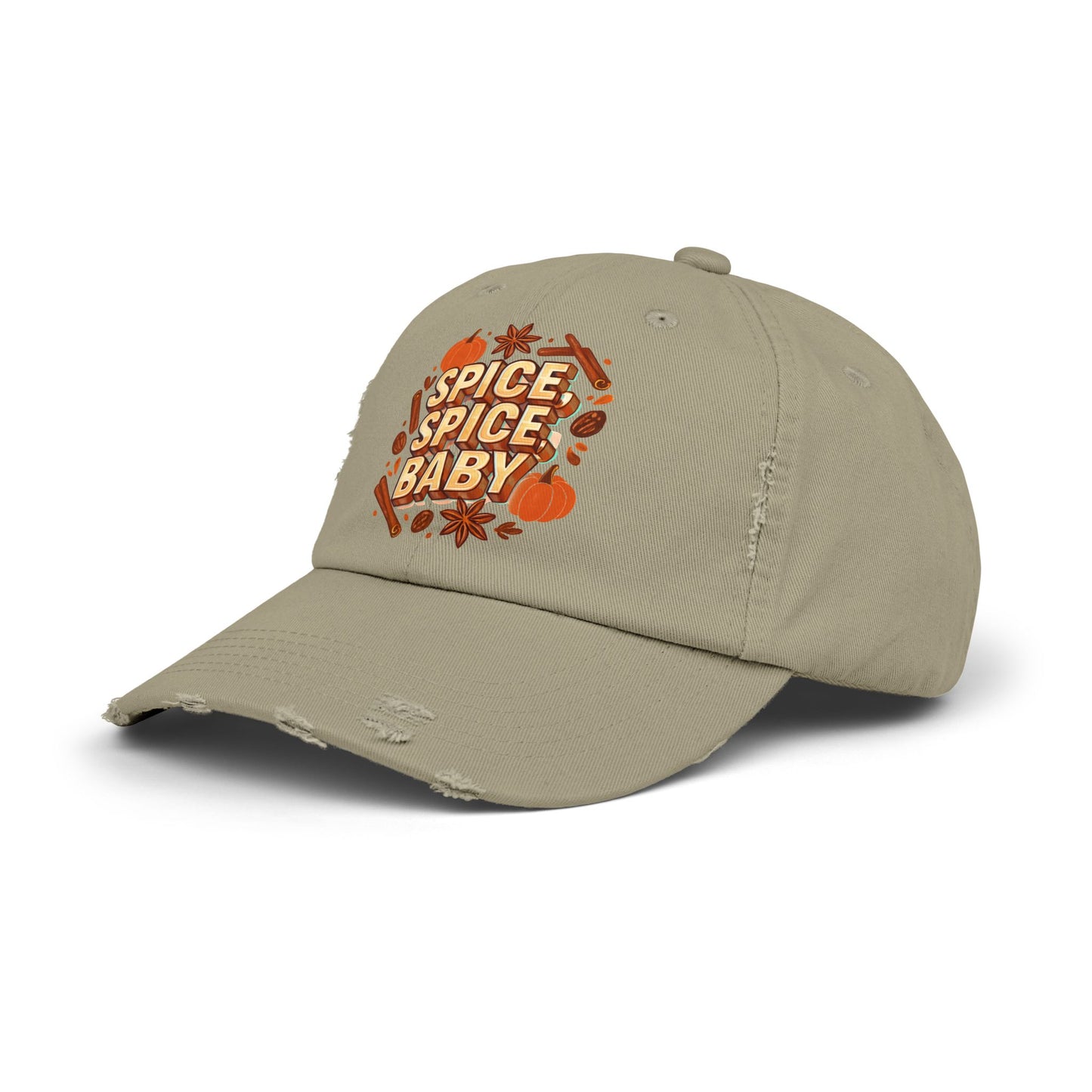 Spice Spice Baby Unisex Distressed Cap