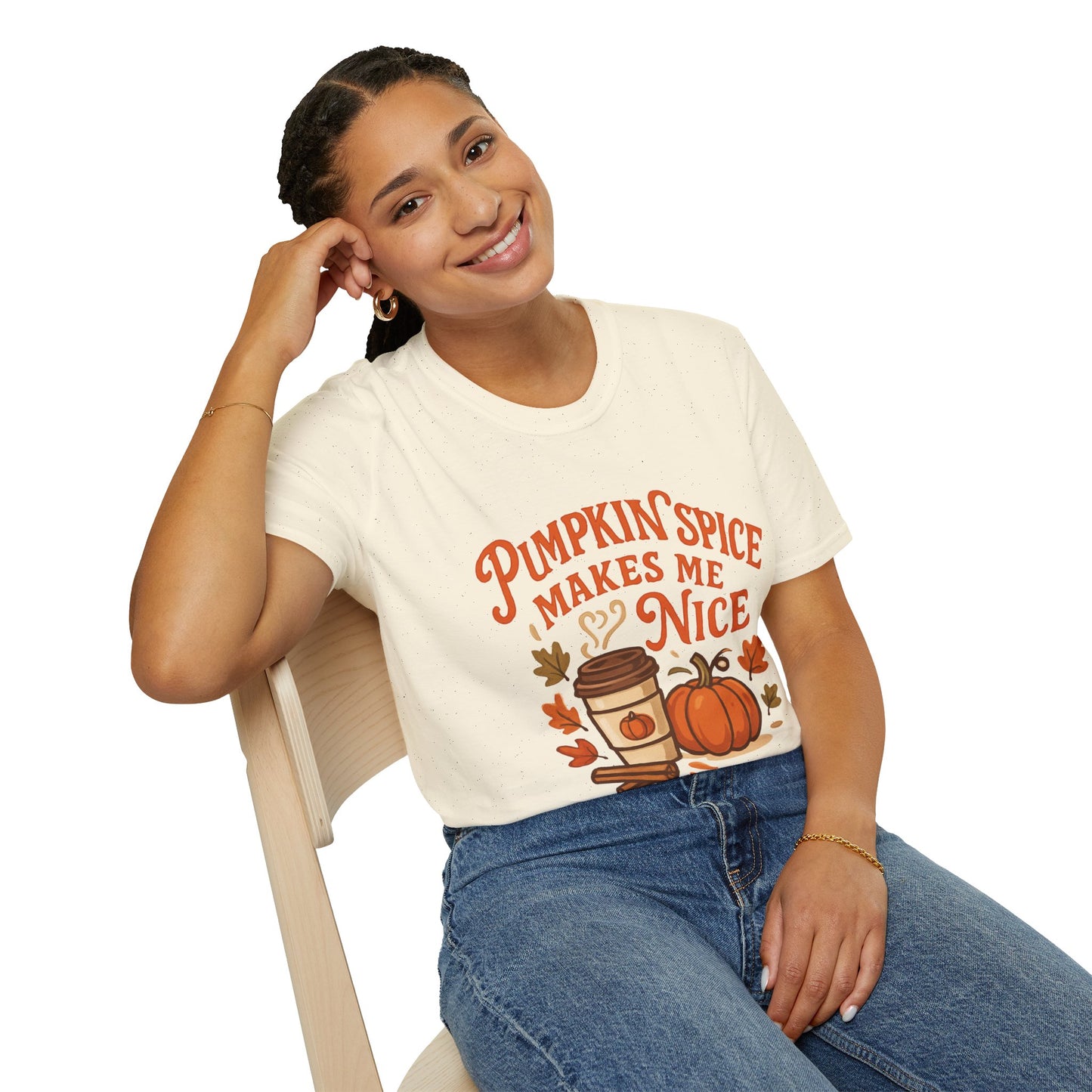 Pumpkin Spice Makes Me Nice T-Shirt