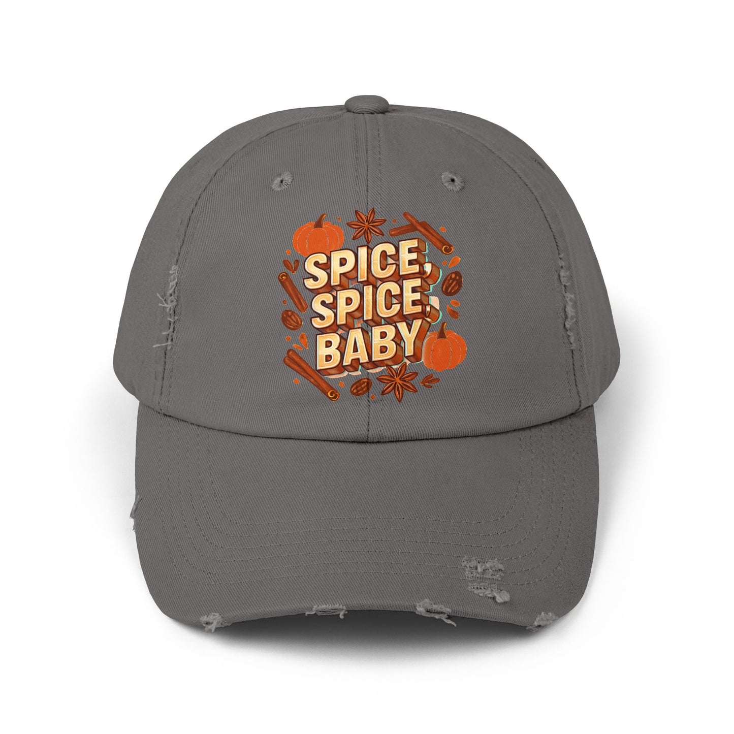 Spice Spice Baby Unisex Distressed Cap