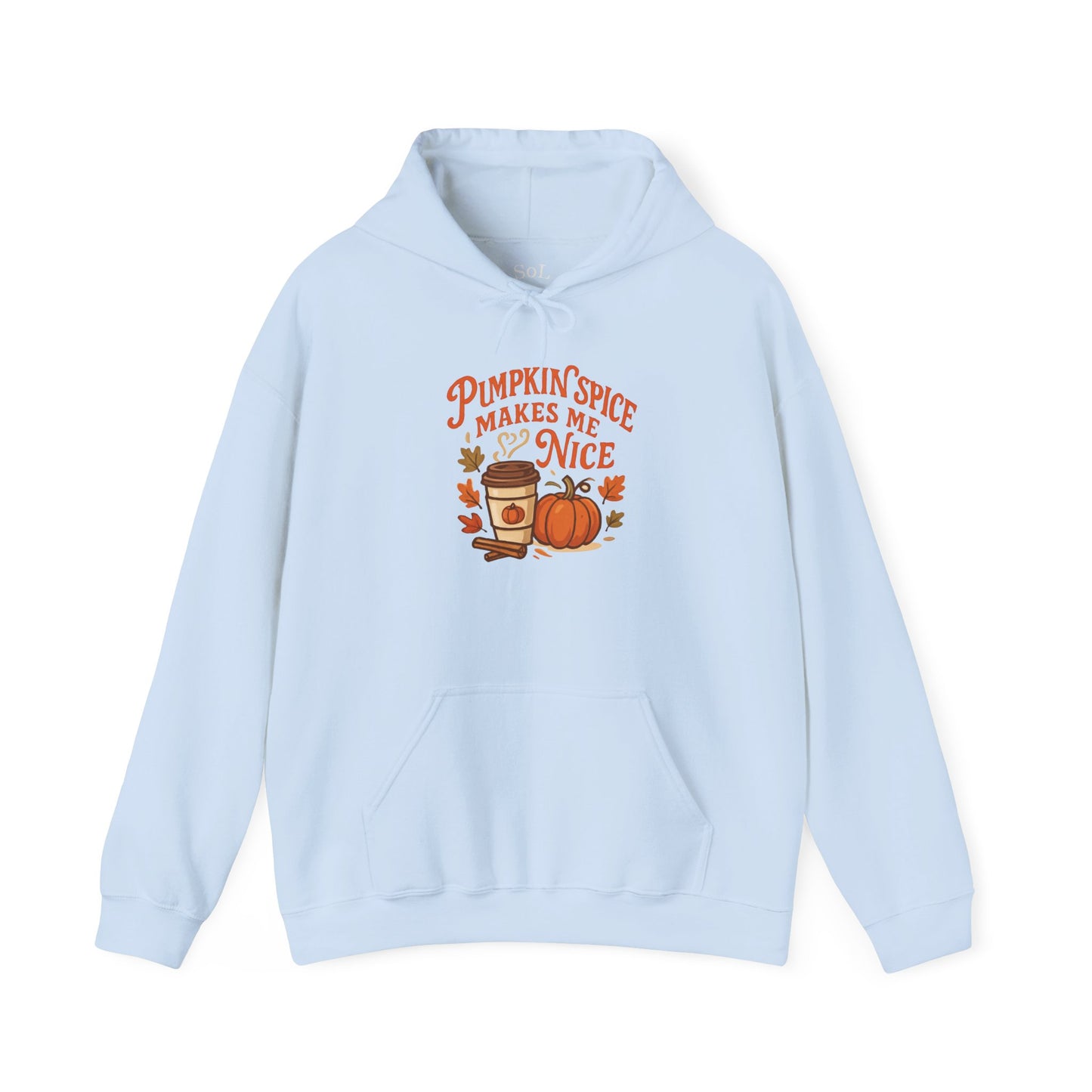 Pumpkin Spice Makes Me Nice Hoodie