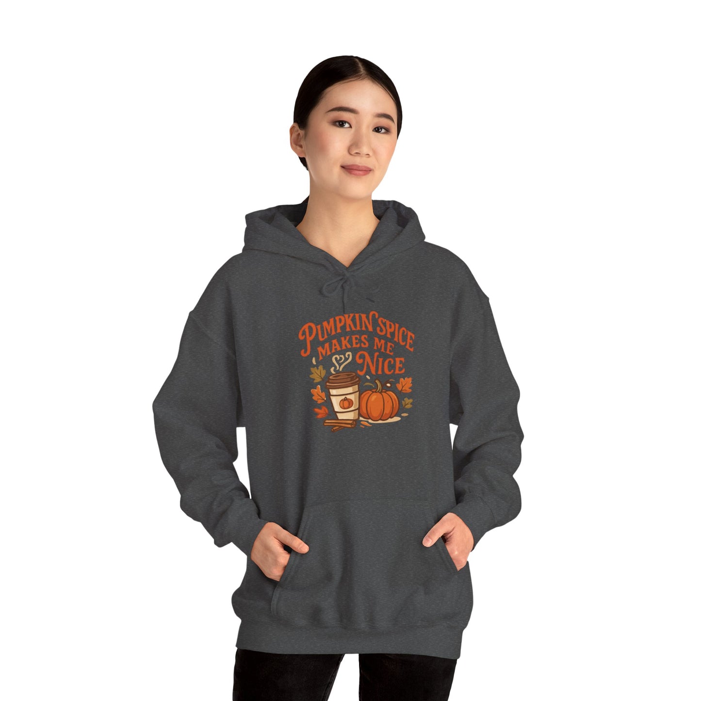 Pumpkin Spice Makes Me Nice Hoodie