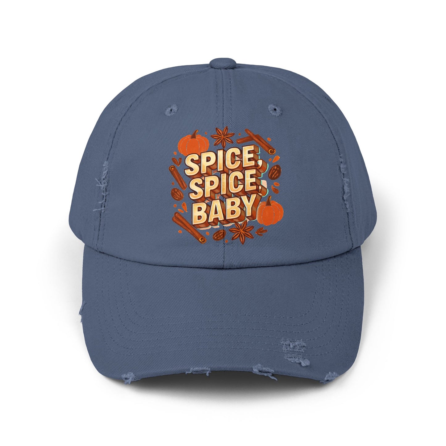 Spice Spice Baby Unisex Distressed Cap