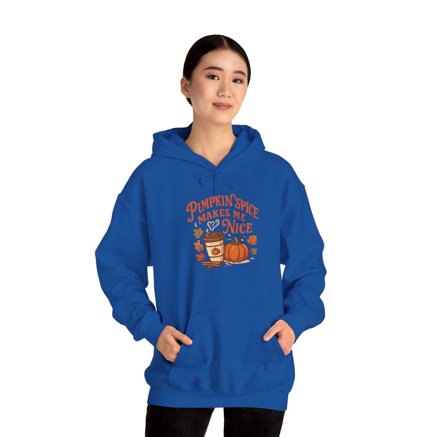 Pumpkin Spice Makes Me Nice Hoodie