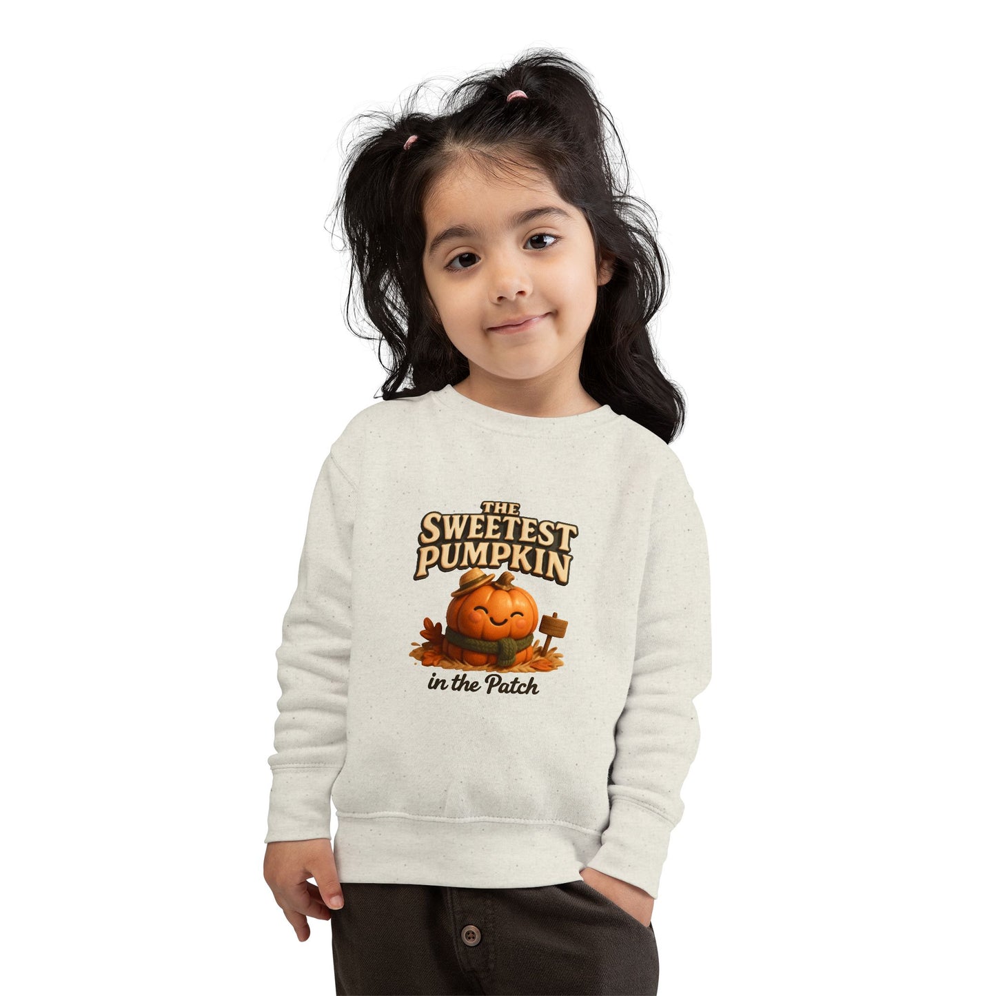 The Sweetest Pumpkin in The Patch Toddler Sweatshirt