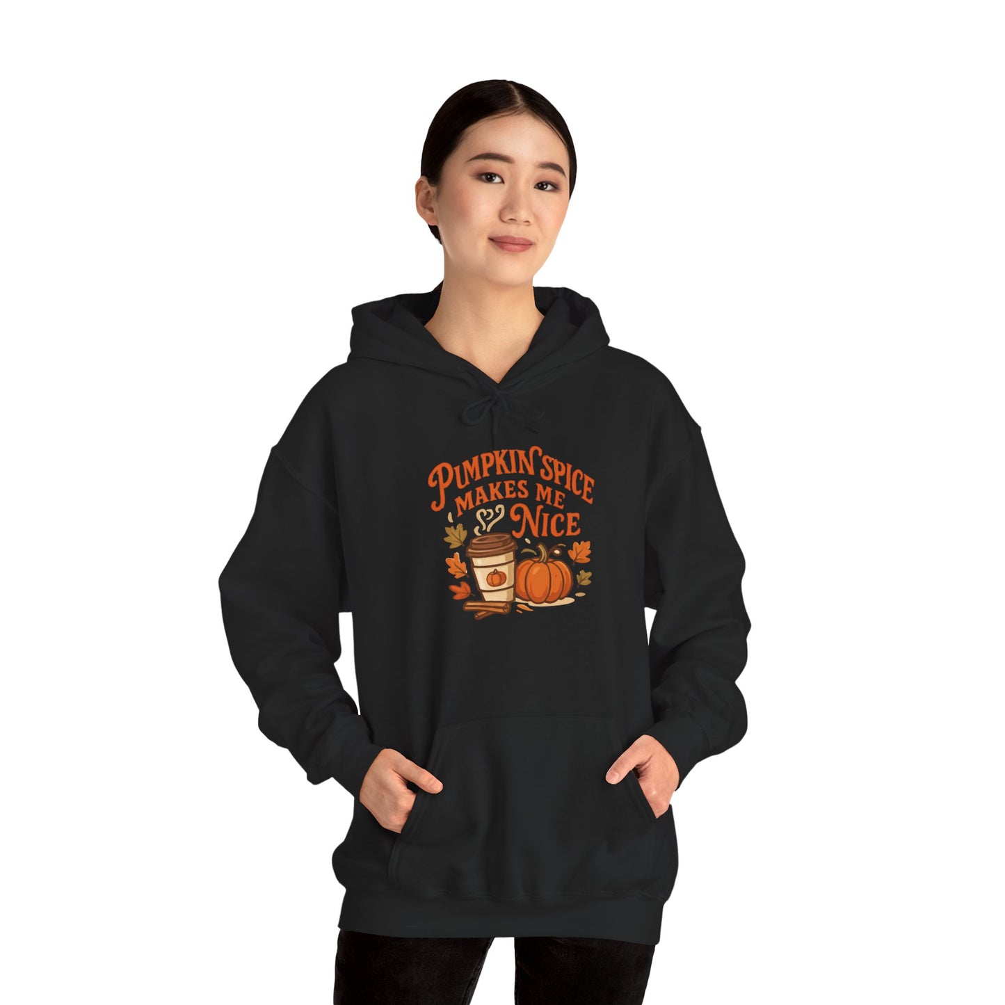 Pumpkin Spice Makes Me Nice Hoodie
