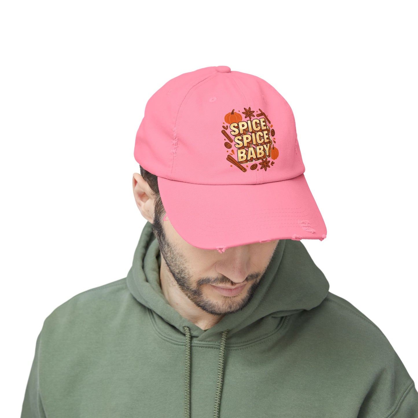 Spice Spice Baby Unisex Distressed Cap