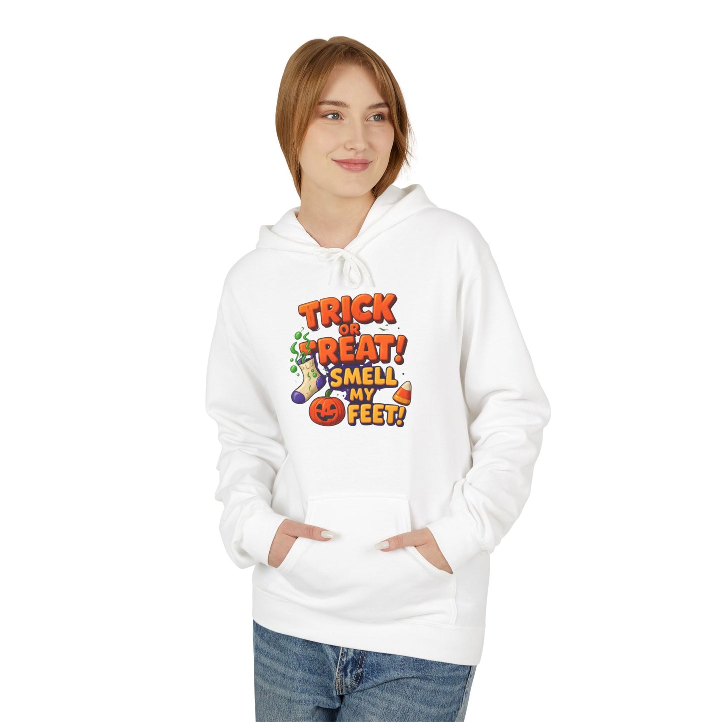 Trick or Treat, Smell my Feet Men's Hoodie