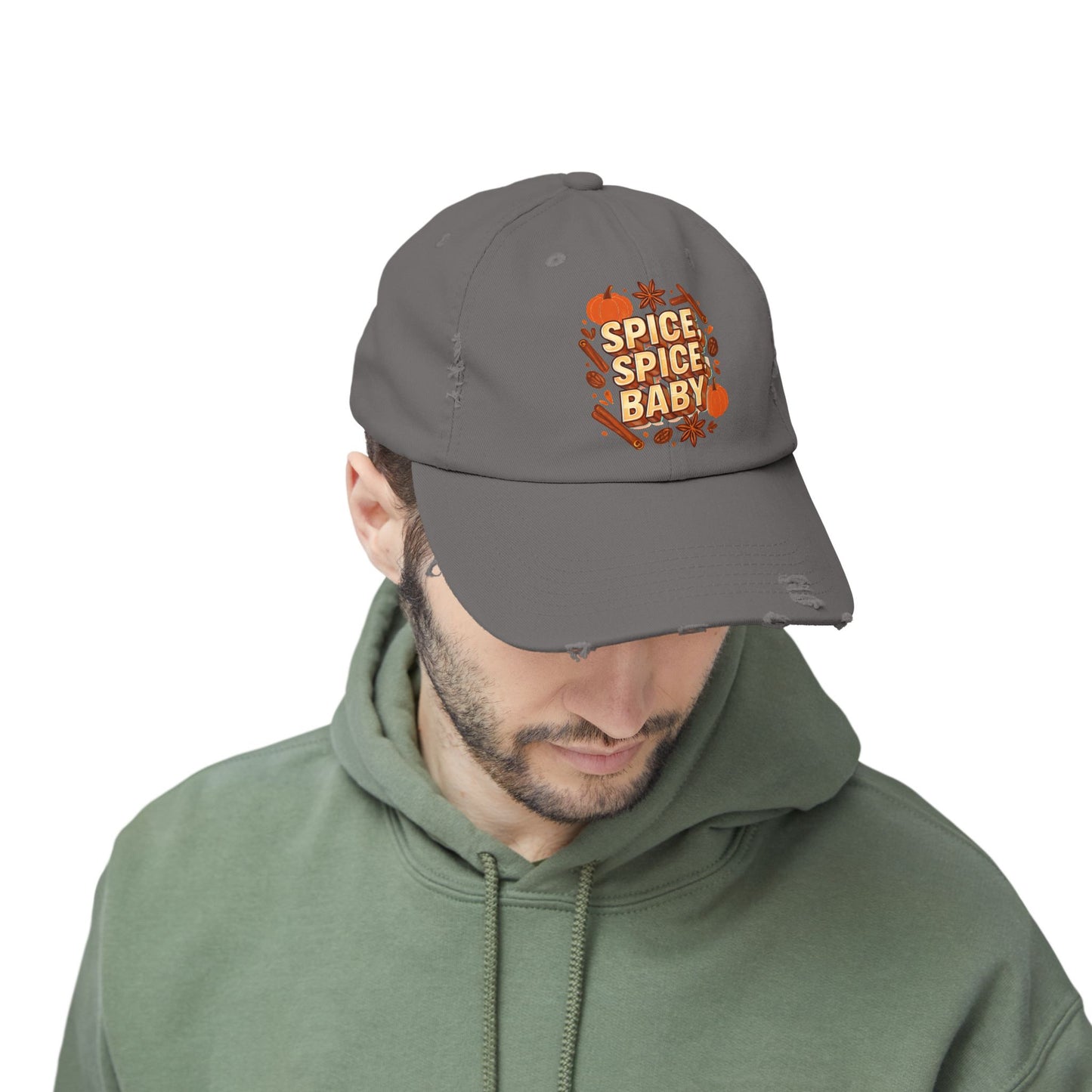 Spice Spice Baby Unisex Distressed Cap