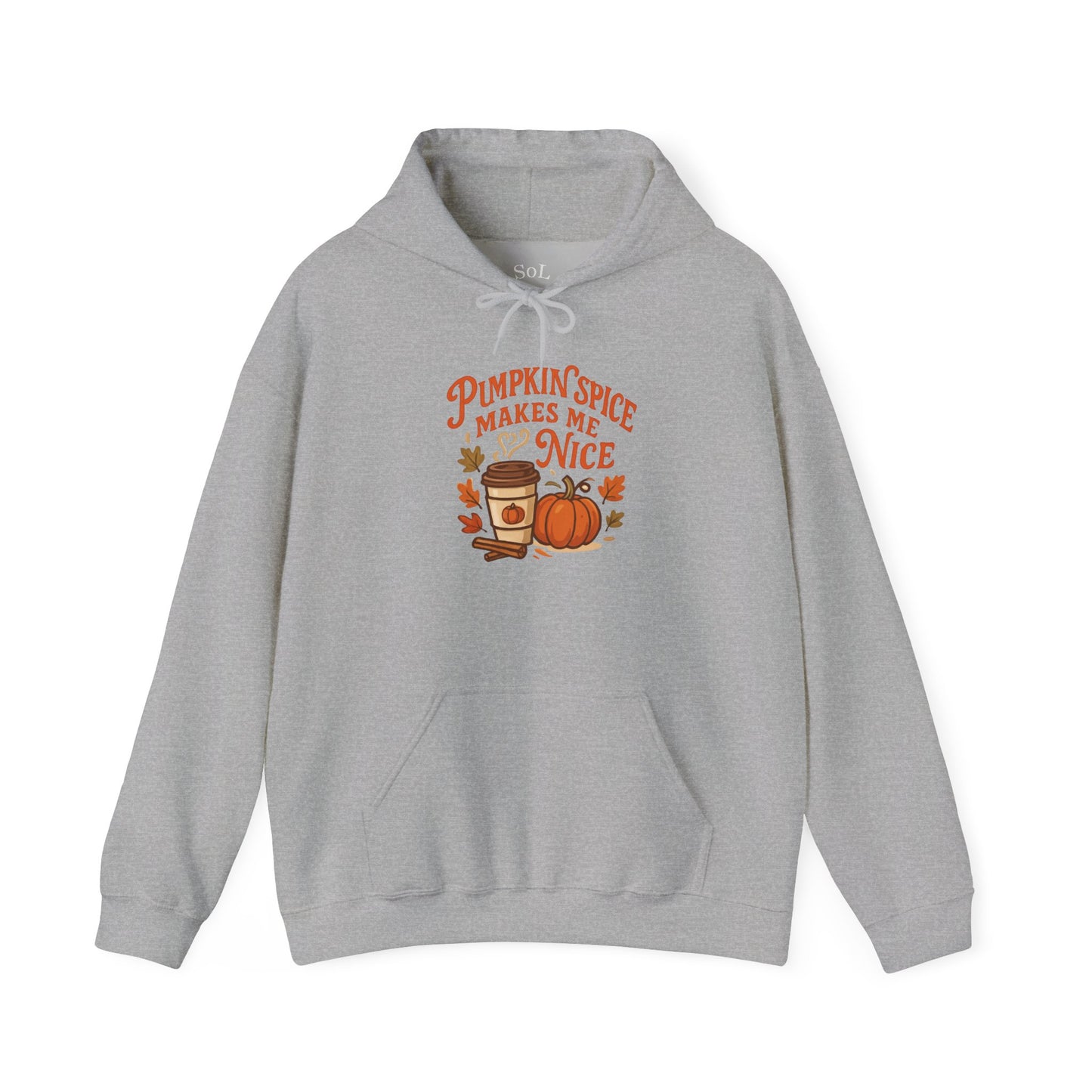 Pumpkin Spice Makes Me Nice Hoodie