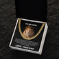 To My Son | I Love You To The Moon & Back -- Cuban Link Chain