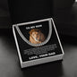 To My Son | I Love You To The Moon & Back -- Cuban Link Chain