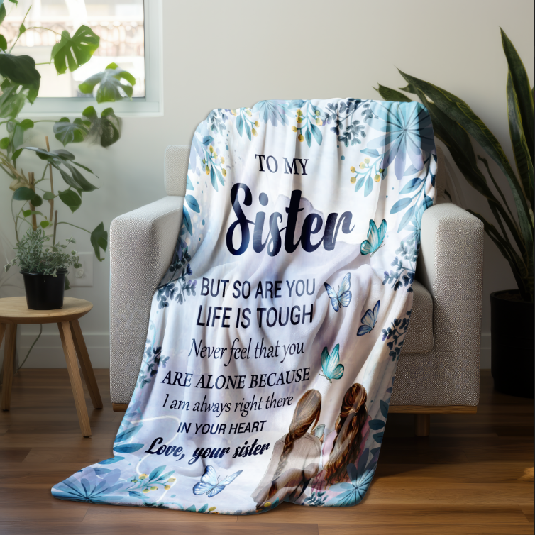 To My Sister | FLM Arctic Fleece Blanket 50x60