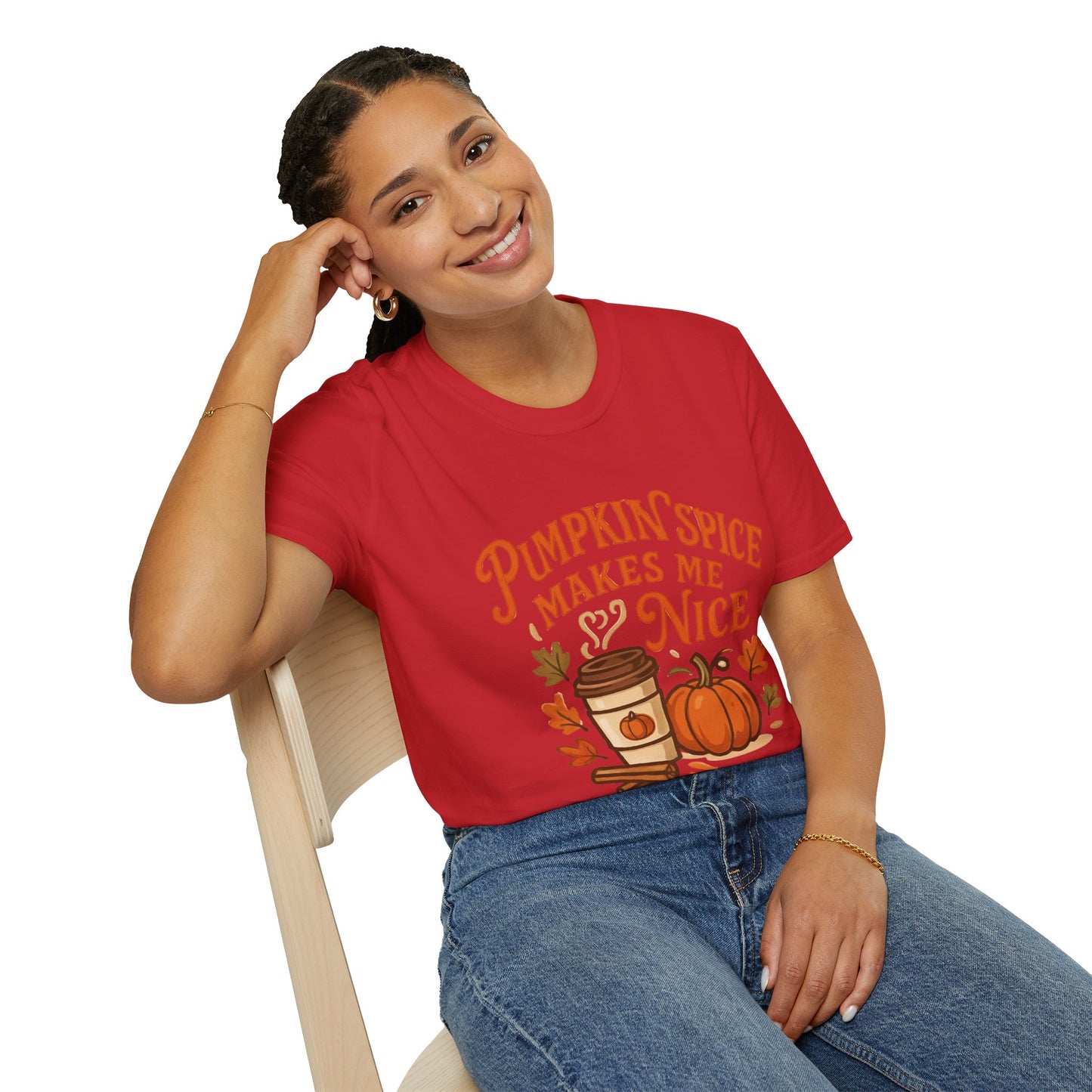 Pumpkin Spice Makes Me Nice T-Shirt