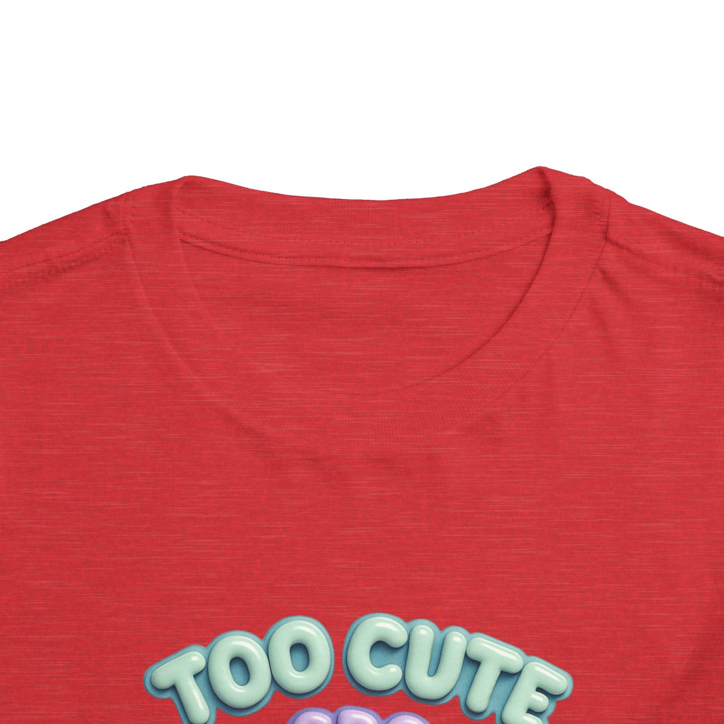 Too Cute to Spook Toddler Short Sleeve Tee