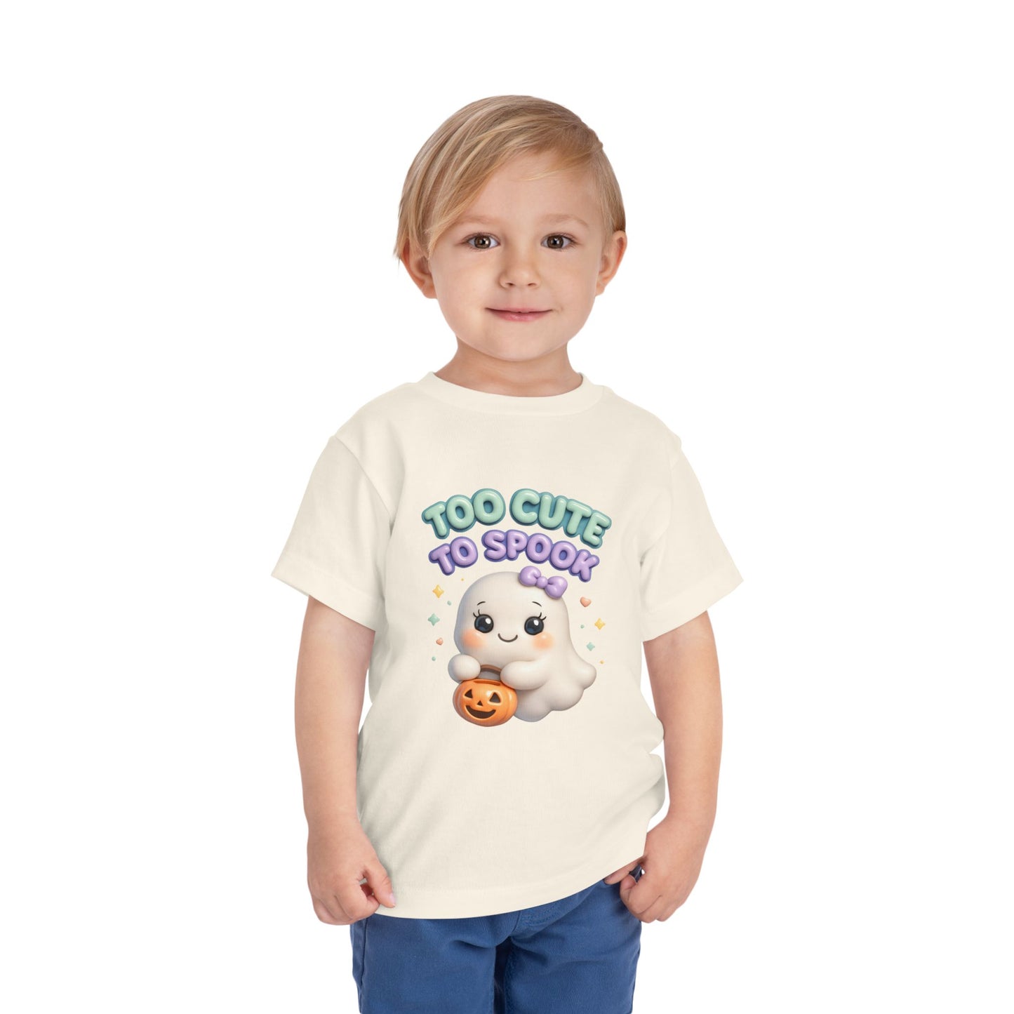 Too Cute to Spook Toddler Short Sleeve Tee