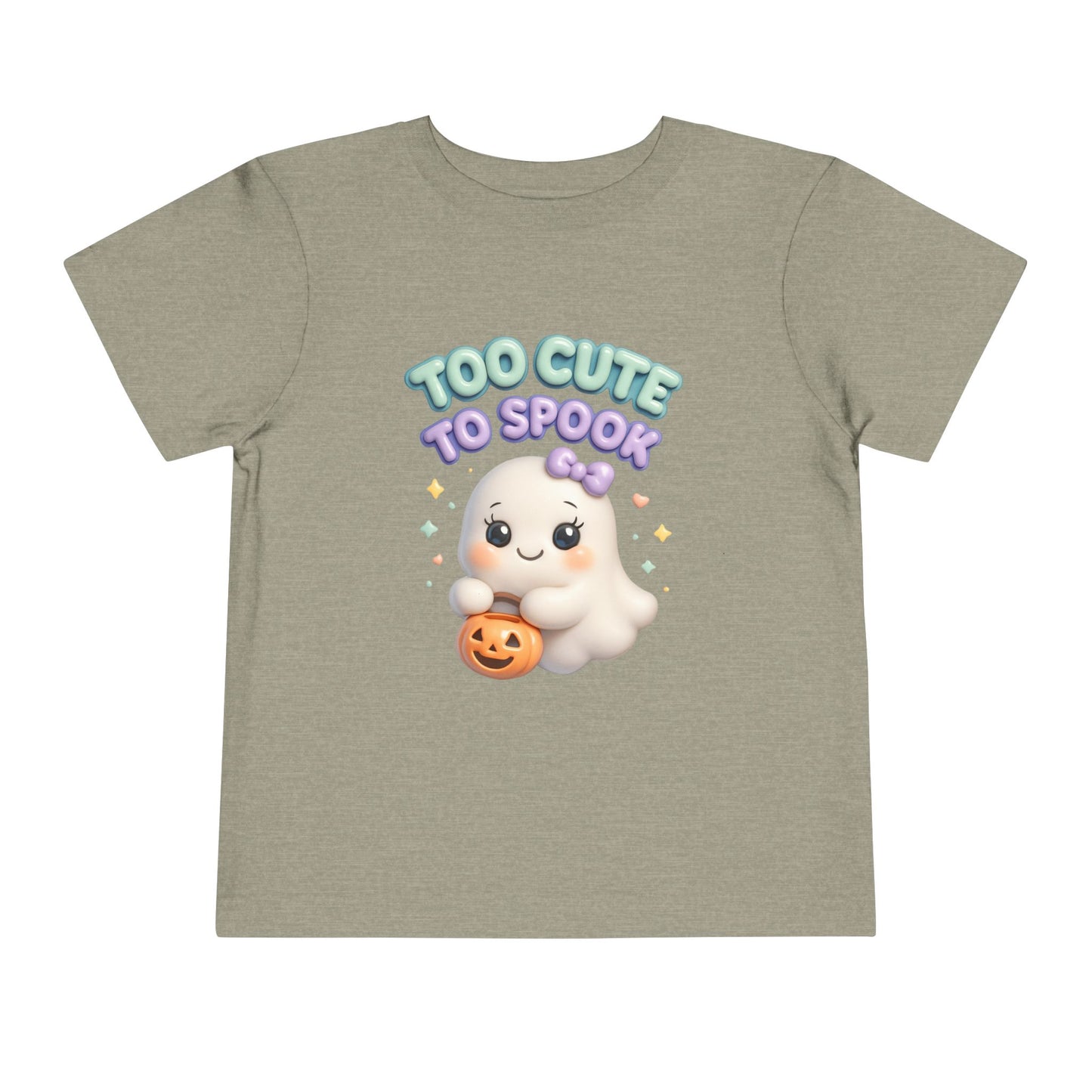 Too Cute to Spook Toddler Short Sleeve Tee