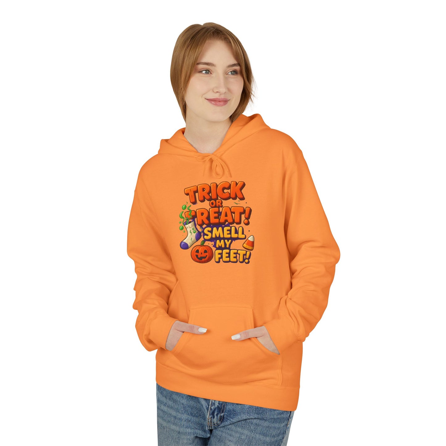 Trick or Treat, Smell my Feet Men's Hoodie