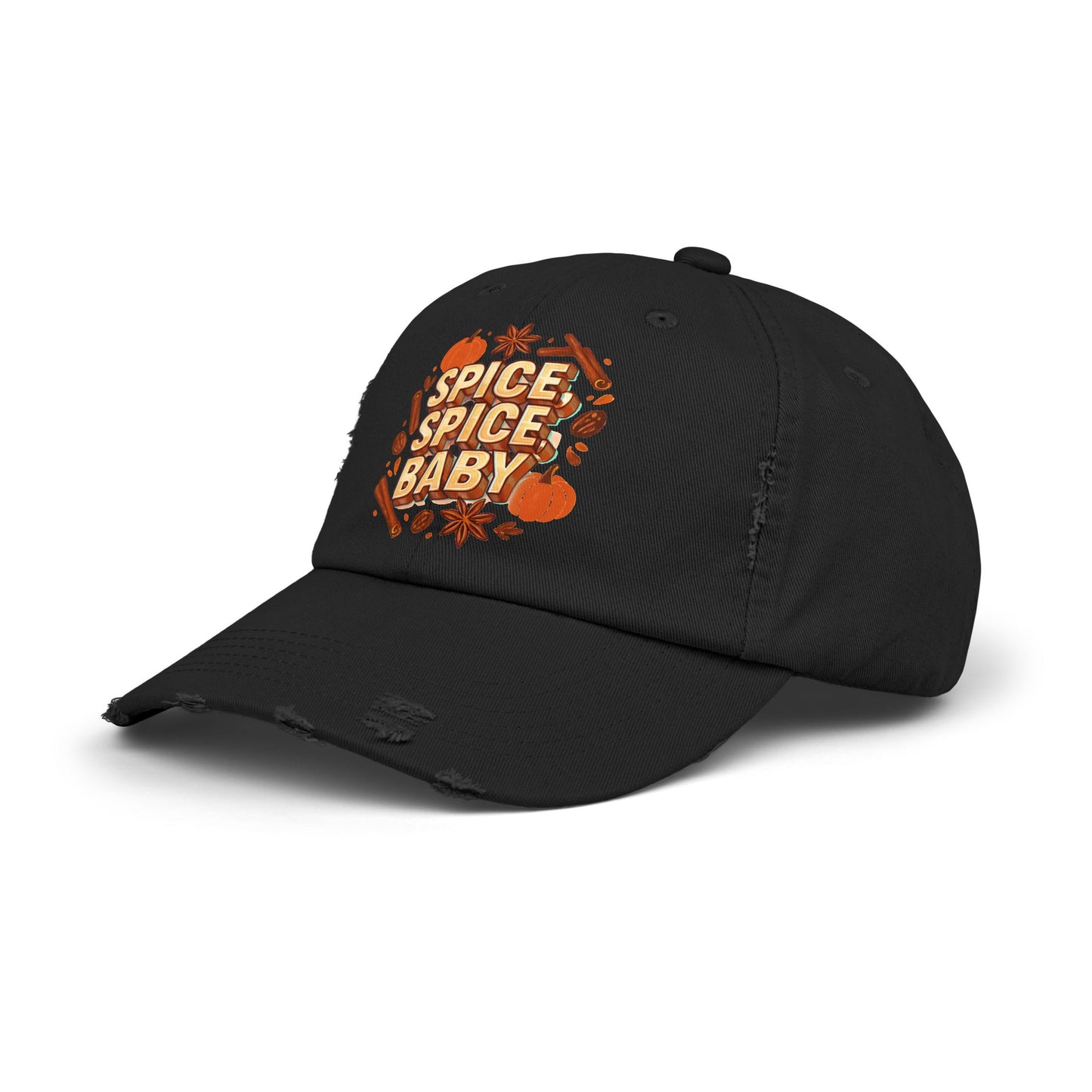 Spice Spice Baby Unisex Distressed Cap