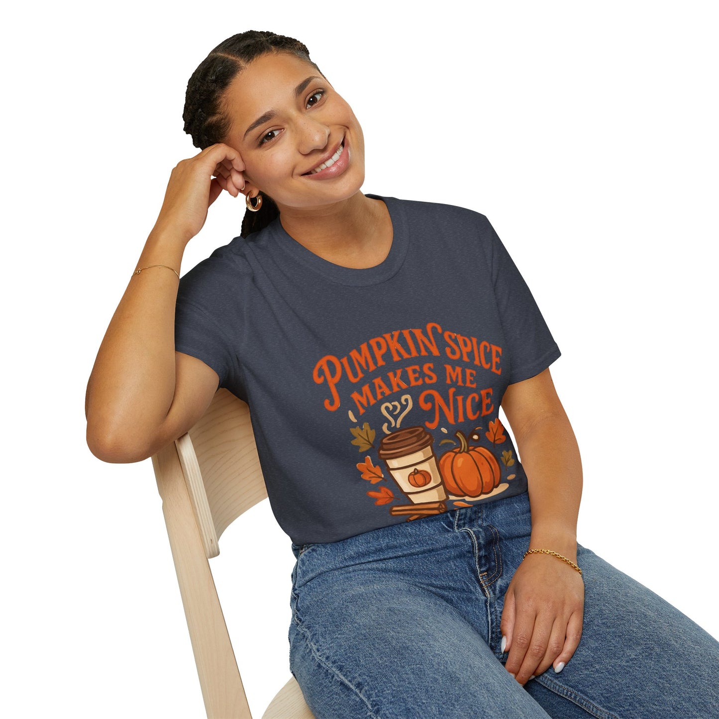Pumpkin Spice Makes Me Nice T-Shirt