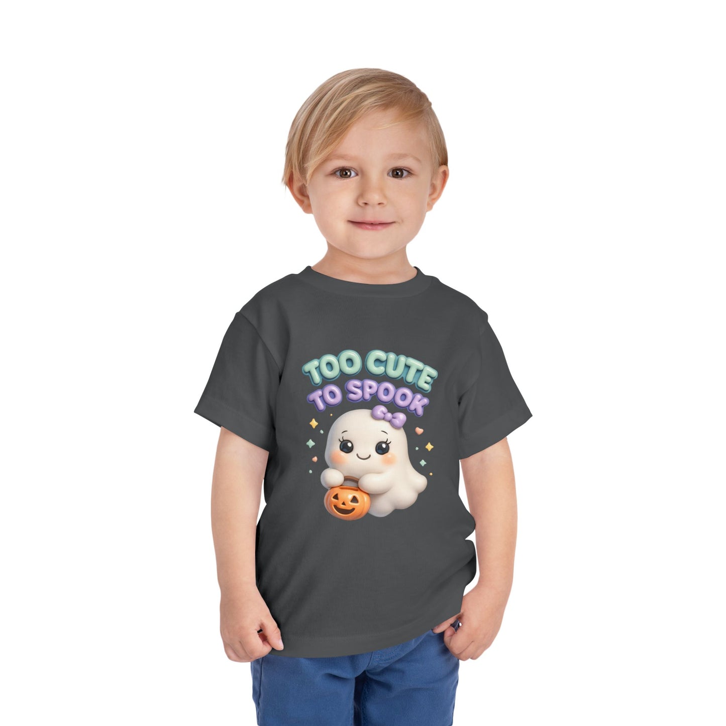 Too Cute to Spook Toddler Short Sleeve Tee
