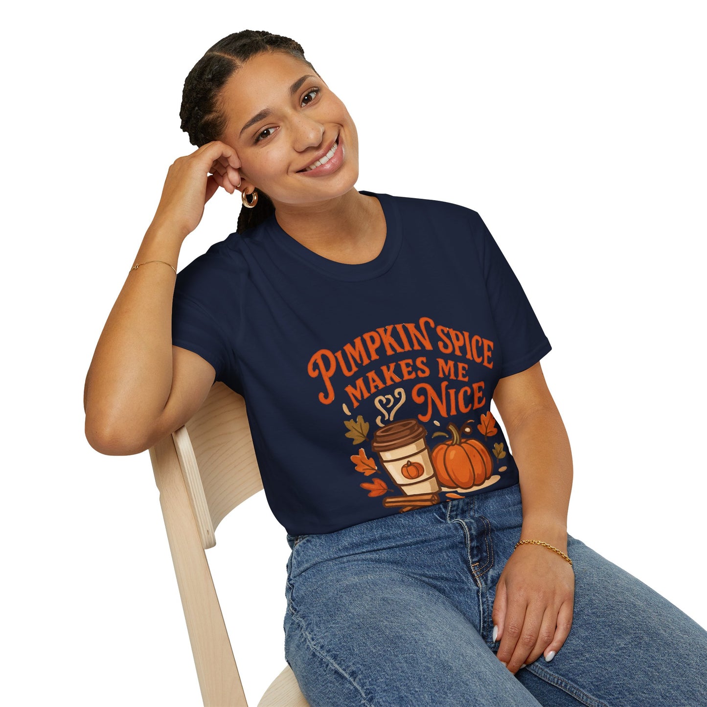 Pumpkin Spice Makes Me Nice T-Shirt