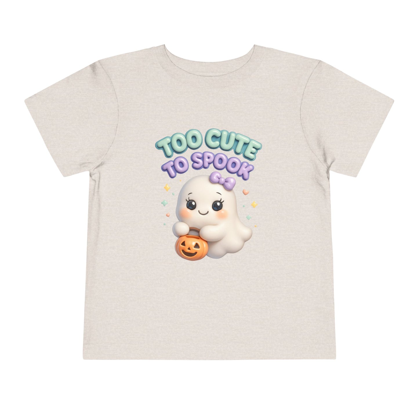 Too Cute to Spook Toddler Short Sleeve Tee
